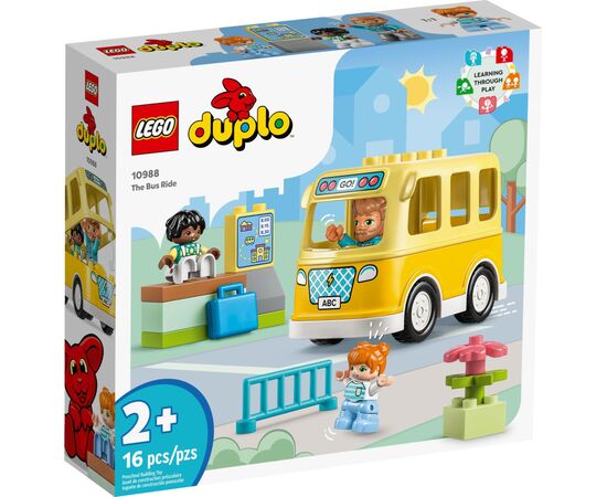 Конструктор LEGO DUPLO Поездка на автобусе 16 деталей (10988)