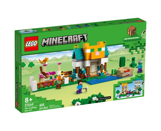 Конструктор LEGO Minecraft Сундук для творчества 4.0, 605 деталей (21249), изображение 7 Конструктор LEGO Minecraft Сундук для творчества 4.0, 605 деталей (21249), изображение 7