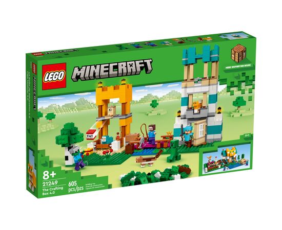 Конструктор LEGO Minecraft Сундук для творчества 4.0, 605 деталей (21249)