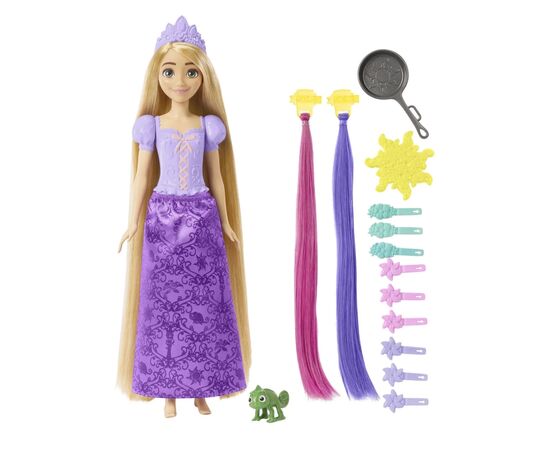 Кукла Disney Princess Рапунцель Фантастические прически (HLW18), изображение 2 Кукла Disney Princess Рапунцель Фантастические прически (HLW18), изображение 2