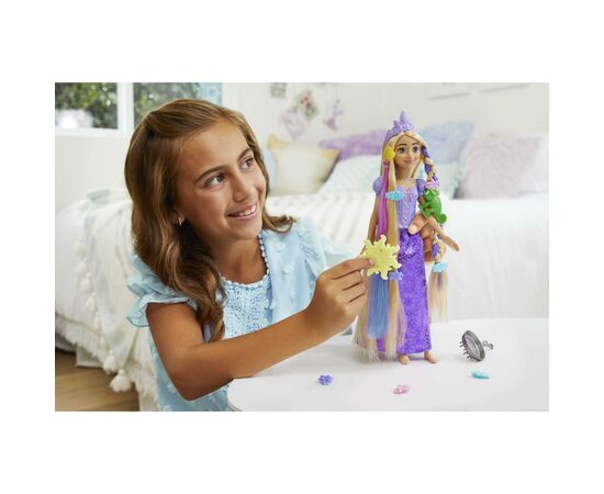 Кукла Disney Princess Рапунцель Фантастические прически (HLW18), изображение 6 Кукла Disney Princess Рапунцель Фантастические прически (HLW18), изображение 6