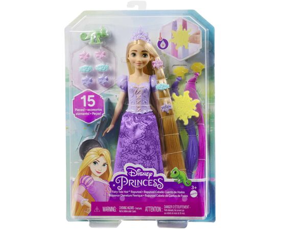 Кукла Disney Princess Рапунцель Фантастические прически (HLW18), изображение 7 Кукла Disney Princess Рапунцель Фантастические прически (HLW18), изображение 7