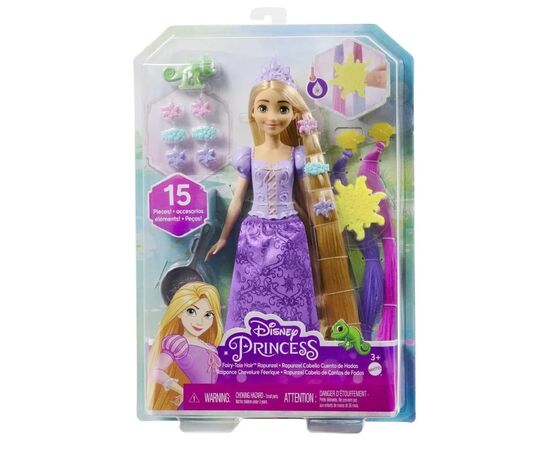 Кукла Disney Princess Рапунцель Фантастические прически (HLW18), изображение 8 Кукла Disney Princess Рапунцель Фантастические прически (HLW18), изображение 8