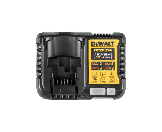 Зарядное устройство для аккумуляторов инструмента DeWALT 12v/18V, 4A (DCB1104), изображение 2 Зарядное устройство для аккумуляторов инструмента DeWALT 12v/18V, 4A (DCB1104), изображение 2