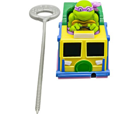 Игровой набор Funrise TMNT Черепашки-ниндзя классические Гонщик с лаунчером Донателло (71019), изображение 6 Игровой набор Funrise TMNT Черепашки-ниндзя классические Гонщик с лаунчером Донателло (71019), изображение 6