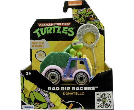Игровой набор Funrise TMNT Черепашки-ниндзя классические Гонщик с лаунчером Донателло (71019)