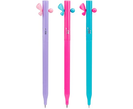 Ручка шариковая Yes Butterfly автоматическая 0,7 мм синяя (411912), изображение 2 Ручка шариковая Yes Butterfly автоматическая 0,7 мм синяя (411912), изображение 2