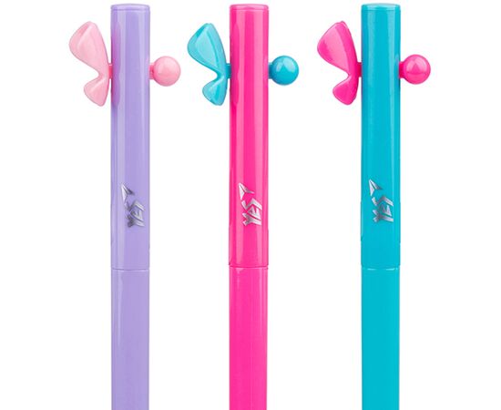 Ручка шариковая Yes Butterfly автоматическая 0,7 мм синяя (411912), изображение 4 Ручка шариковая Yes Butterfly автоматическая 0,7 мм синяя (411912), изображение 4