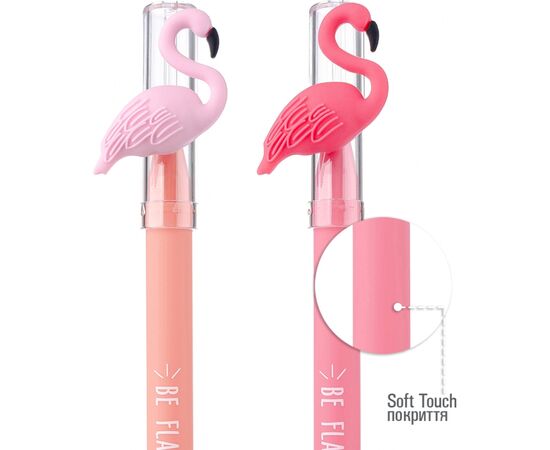 Ручка шариковая Yes Caribbean flamingo 0,7 мм синяя (412003), изображение 4 Ручка шариковая Yes Caribbean flamingo 0,7 мм синяя (412003), изображение 4