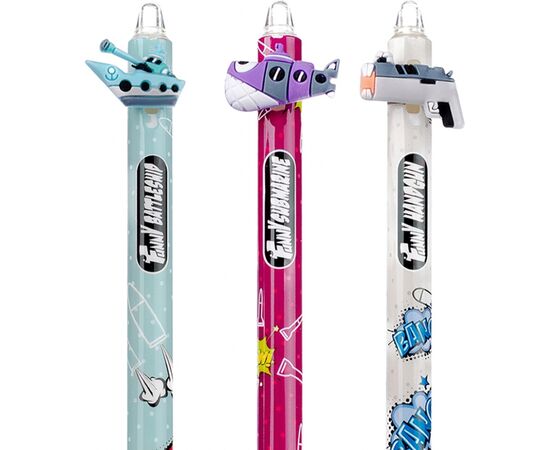 Ручка кулькова Yes Comic machines автоматична 0,7 мм синя (412004), зображення 5 Ручка кулькова Yes Comic machines автоматична 0,7 мм синя (412004), зображення 5