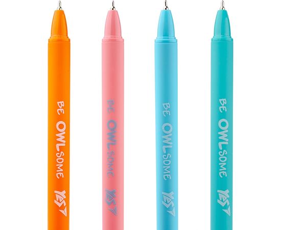 Ручка шариковая Yes Cute owl автоматическая 0,7 мм синяя (412007), изображение 3 Ручка шариковая Yes Cute owl автоматическая 0,7 мм синяя (412007), изображение 3