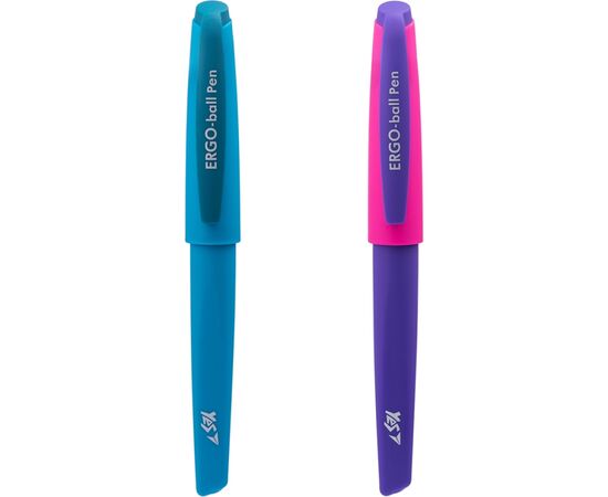 Ручка кулькова Yes Ergo 1 мм синя (411994), зображення 2 Ручка кулькова Yes Ergo 1 мм синя (411994), зображення 2