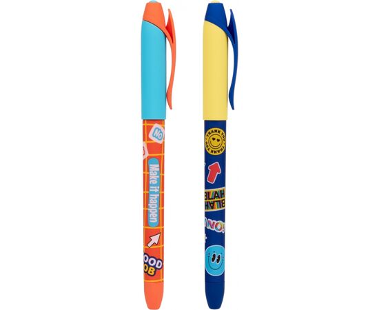 Ручка шариковая Yes Sticky mood: Hug 0,7 мм синяя (412129), изображение 2 Ручка шариковая Yes Sticky mood: Hug 0,7 мм синяя (412129), изображение 2