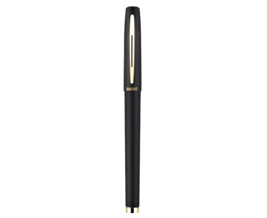 Ручка гелевая Baoke антибактериальное покрытие софт 0.5 мм, черная (PEN-BAO-1828A-B)