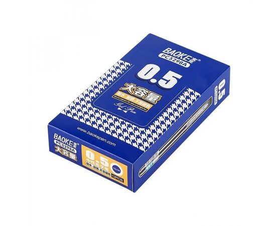 Ручка гелевая Baoke Simple 0.5 мм, синяя (PEN-BAO-PC3298A-BL), изображение 2 Ручка гелевая Baoke Simple 0.5 мм, синяя (PEN-BAO-PC3298A-BL), изображение 2