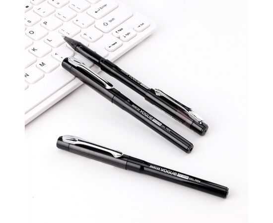 Ручка гелевая Baoke Vogue 0.5 мм, черная (PEN-BAO-PC3318-B), изображение 3 Ручка гелевая Baoke Vogue 0.5 мм, черная (PEN-BAO-PC3318-B), изображение 3