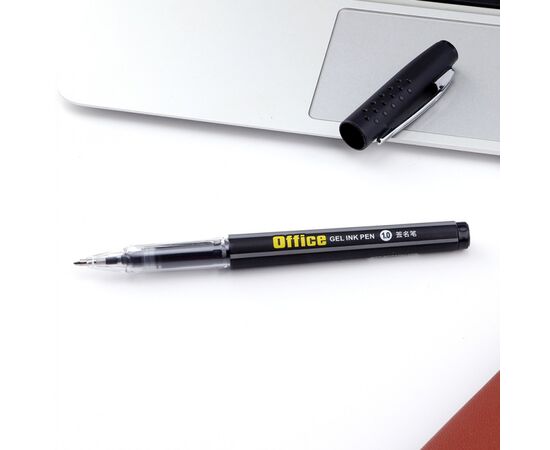 Ручка гелевая Baoke Office 1.0 мм, черная (PEN-BAO-PC1048-B), изображение 2 Ручка гелевая Baoke Office 1.0 мм, черная (PEN-BAO-PC1048-B), изображение 2