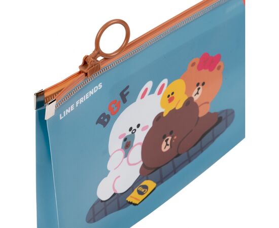 Папка на молнии Yes B6 Line Friends. Cony (492095), изображение 2 Папка на молнии Yes B6 Line Friends. Cony (492095), изображение 2