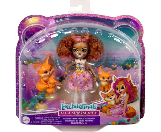 Кукла Enchantimals Семья Лисички Фенек Филигри (HNT60), изображение 5 Кукла Enchantimals Семья Лисички Фенек Филигри (HNT60), изображение 5