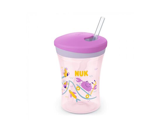 Поїльник-непроливайка Nuk Evolution Action Cup Ocean 230 мл (3952422)