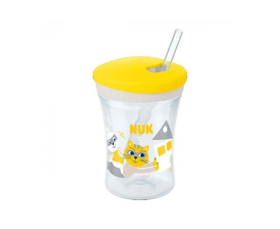 Поильник-непроливайка Nuk Evolution Action Cup Cats 230 мл (3952423)