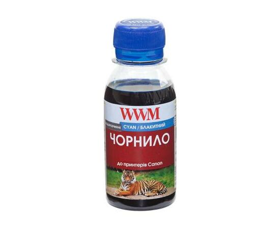 Чернила WWM Canon/HP/Lexmark 1000г Cyan Water-soluble (U06/C-4)