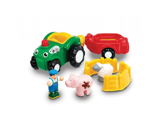 Развивающая игрушка Wow Toys Фермерский трактор Берни (10318), изображение 3 Развивающая игрушка Wow Toys Фермерский трактор Берни (10318), изображение 3