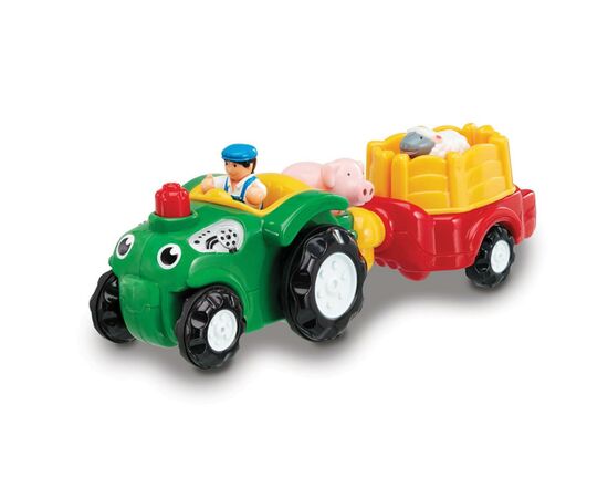 Развивающая игрушка Wow Toys Фермерский трактор Берни (10318), изображение 4 Развивающая игрушка Wow Toys Фермерский трактор Берни (10318), изображение 4