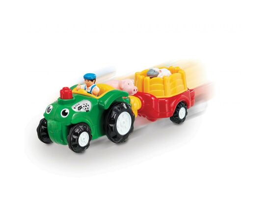 Развивающая игрушка Wow Toys Фермерский трактор Берни (10318), изображение 5 Развивающая игрушка Wow Toys Фермерский трактор Берни (10318), изображение 5