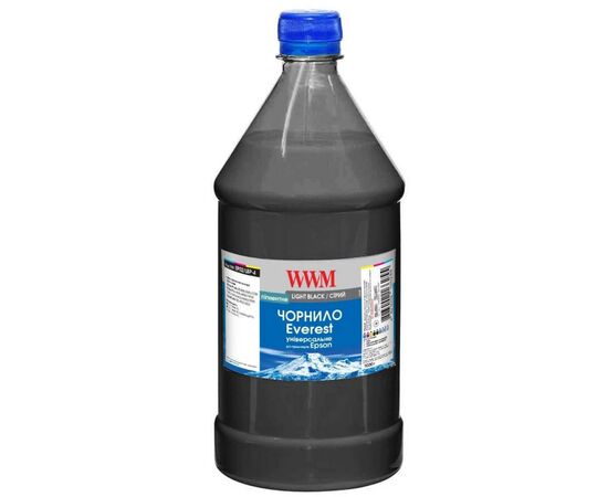 Чорнило WWM EVEREST для Epson 1000г Light Black Pigment (EP02/LBP-4)