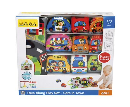 Детский коврик K’S KIDS 3D Машинки в городе (KA10665-GB), изображение 6 Детский коврик K’S KIDS 3D Машинки в городе (KA10665-GB), изображение 6