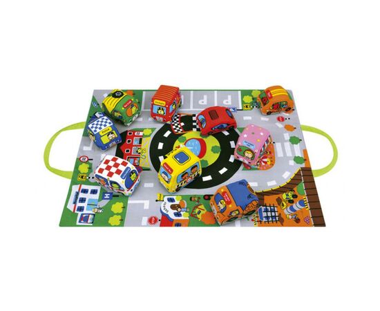 Дитячий килимок K’S KIDS 3D Машинки в місті (KA10665-GB)