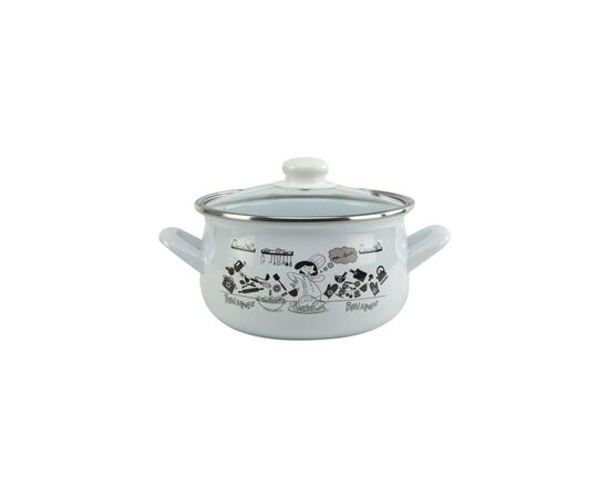 Кастрюля Gusto GT-T-116-CК Повар 16 см 2,1 л (96044)
