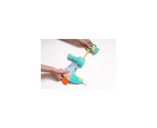 Брязкальце K’S KIDS з прорізувачами Кроко (6710208), зображення 3 Брязкальце K’S KIDS з прорізувачами Кроко (6710208), зображення 3