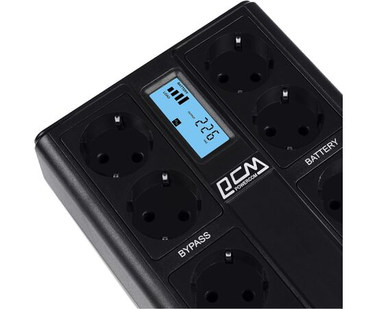 Источник бесперебойного питания Powercom CUB-1000N, изображение 3 Источник бесперебойного питания Powercom CUB-1000N, изображение 3
