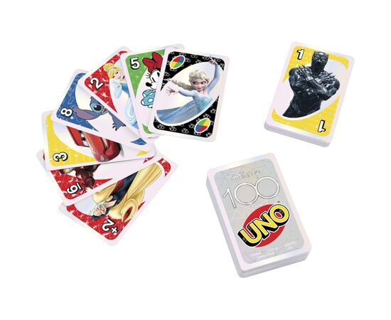 Настольная игра UNO Disney 100 (HPW21), изображение 5 Настольная игра UNO Disney 100 (HPW21), изображение 5