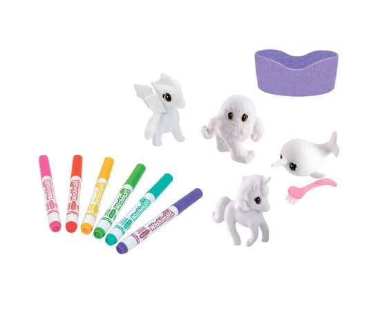 Набор для творчества Crayola Washimals Казкові тварини з ванною (25-7191), изображение 3 Набор для творчества Crayola Washimals Казкові тварини з ванною (25-7191), изображение 3