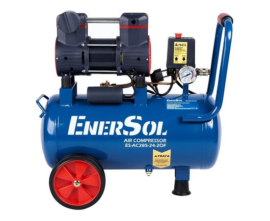 Компрессор Enersol ES-AC285-24-2OF, 285 л/мин, 1.08 кВт (ES-AC285-24-2OF), изображение 2 Компрессор Enersol ES-AC285-24-2OF, 285 л/мин, 1.08 кВт (ES-AC285-24-2OF), изображение 2
