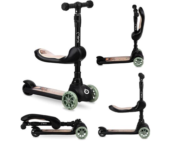 Самокат MoMi Kiuru black (HUBA00035), зображення 7 Самокат MoMi Kiuru black (HUBA00035), зображення 7