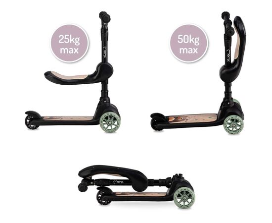 Самокат MoMi Kiuru black (HUBA00035), зображення 8 Самокат MoMi Kiuru black (HUBA00035), зображення 8