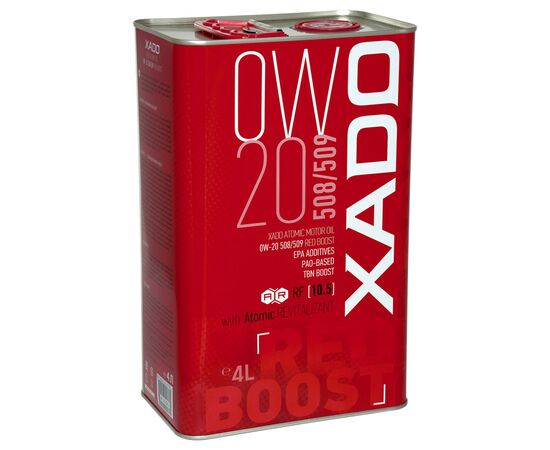 Моторное масло Xado 0W-20 508/509 Red Boost, 4 л (ХА 25294)