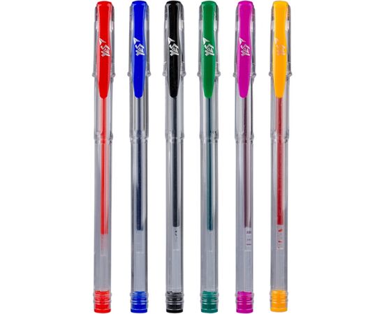 Ручка гелевая Yes Classic набор 6 шт (420371), изображение 2