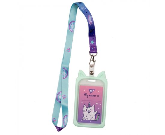 Бейдж Yes на ленте Glamour (940305), изображение 2 Бейдж Yes на ленте Glamour (940305), изображение 2