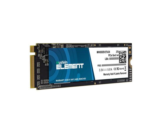 Накопитель SSD M.2 2280 2TB Mushkin (MKNSSDEV2TB-D8), изображение 2 Накопитель SSD M.2 2280 2TB Mushkin (MKNSSDEV2TB-D8), изображение 2