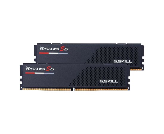 Модуль пам'яті для комп'ютера DDR5 32GB (2x16GB) 6000 MHz Ripjaws S5 G.Skill (F5-6000J4040F16GX2-RS5K)