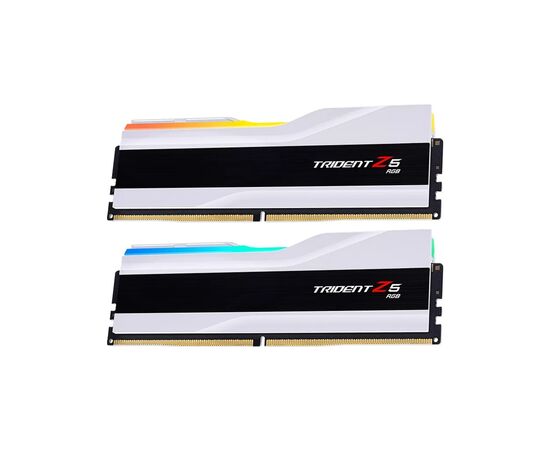 Модуль пам'яті для комп'ютера DDR5 32GB (2x16GB) 6000 MHz Trident Z5 RGB White G.Skill (F5-6000J3636F16GX2-TZ5RW)