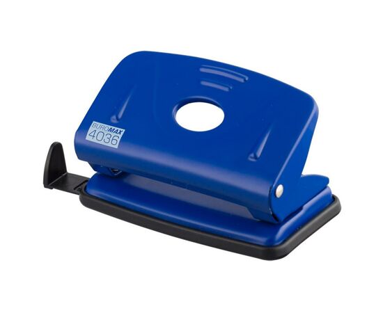 Дырокол Buromax metal, 10sheets, blue (BM.4036-02)