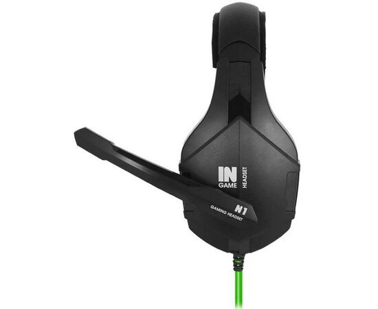 Наушники Gemix N1 Black-Green Gaming, изображение 3 Наушники Gemix N1 Black-Green Gaming, изображение 3