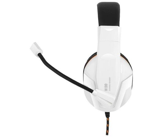 Наушники Gemix N20 White-Black-Orange Gaming, изображение 3