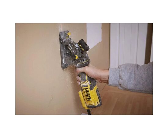 Дискова пила Stanley FatMax, 650 Вт, 4500 об/хв, диск 89 мм, 2.1 кг, кейс (FME380K), зображення 10 Дискова пила Stanley FatMax, 650 Вт, 4500 об/хв, диск 89 мм, 2.1 кг, кейс (FME380K), зображення 10